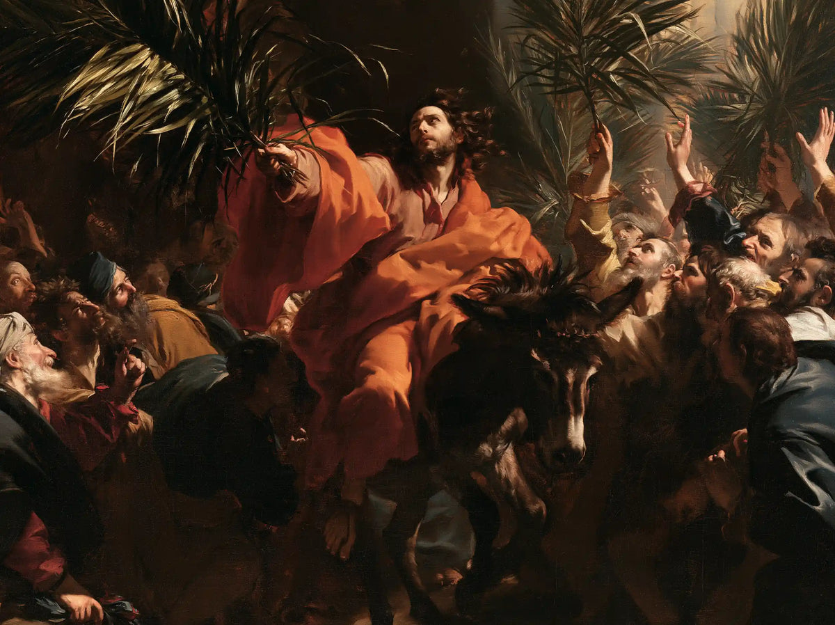 Jesus Enters Jerusalem – Theatrical Baroque · Landscape no. 4