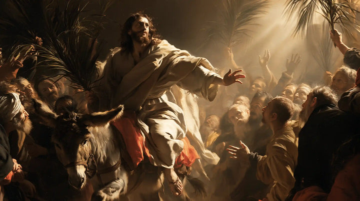 Jesus Enters Jerusalem – Theatrical Baroque · Landscape no. 12