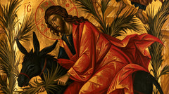 Jesus Enters Jerusalem – Contemporary Byzantine · Landscape no. 9