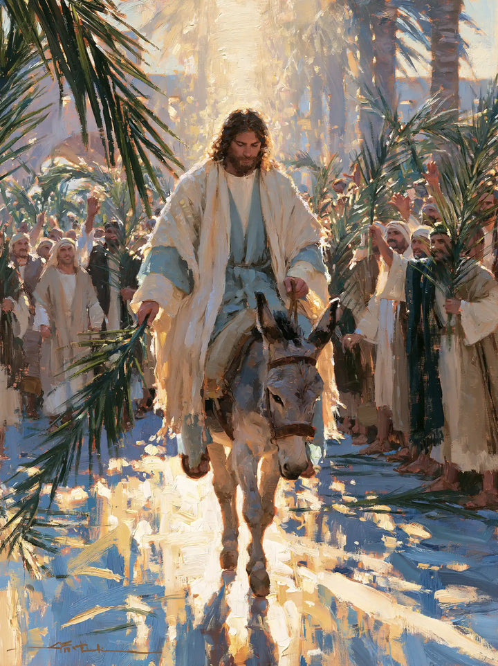Jesus Enters Jerusalem – Impressionist · Portrait no. 9
