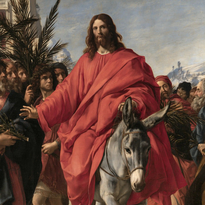 Jesus Enters Jerusalem – Florentine Renaissance · Square no. 1