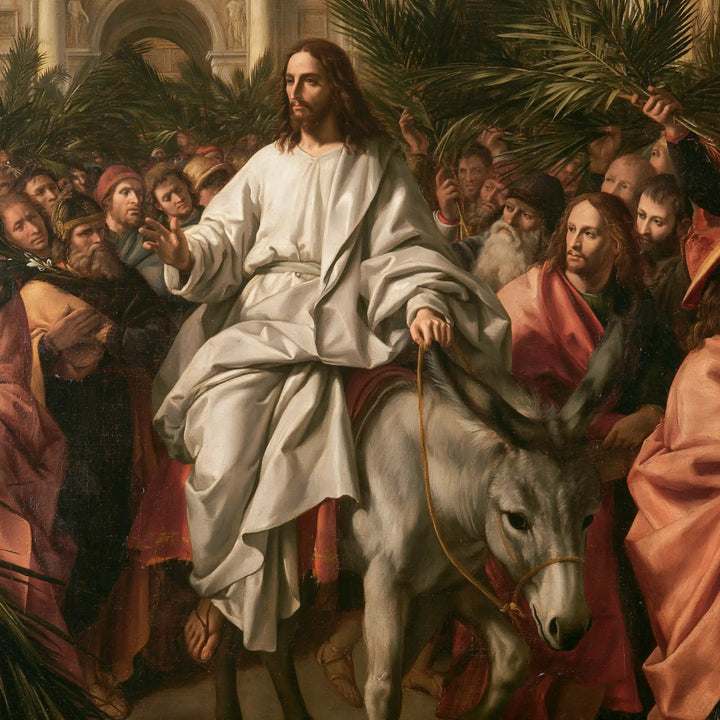 Jesus Enters Jerusalem – Florentine Renaissance · Square no. 6