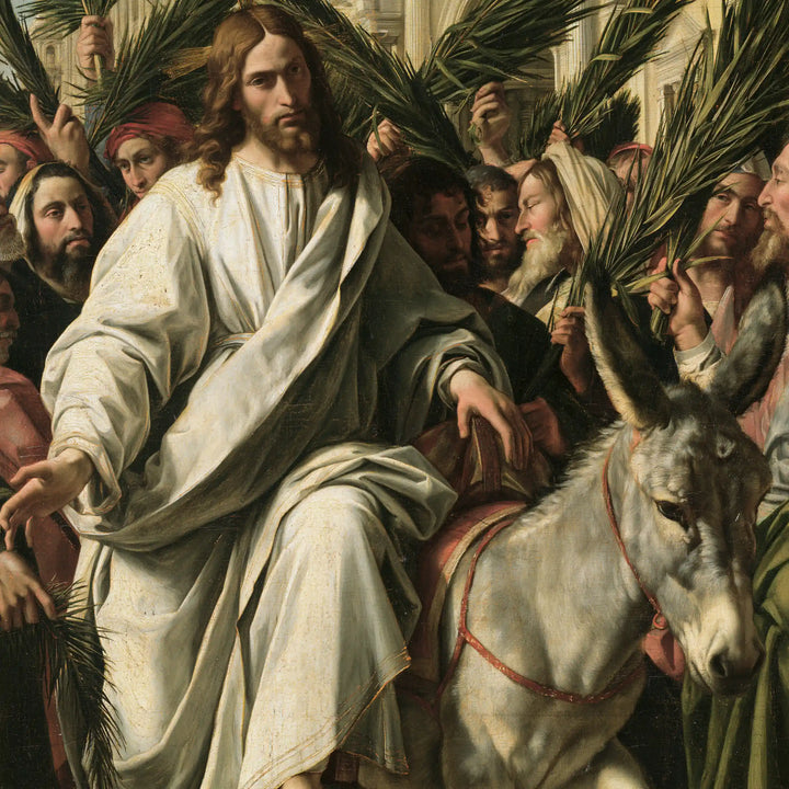 Jesus Enters Jerusalem – Florentine Renaissance · Square no. 7
