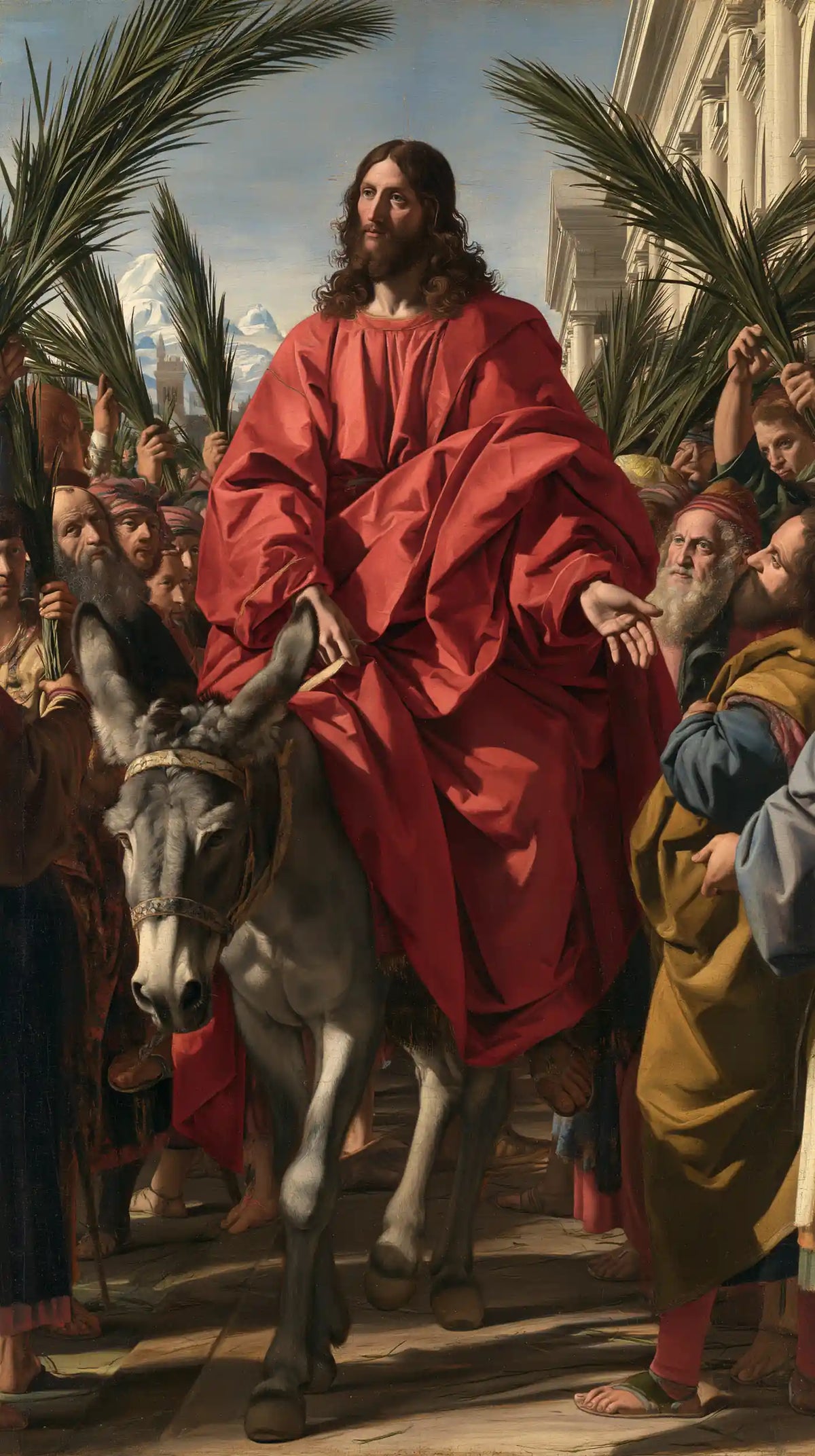 Jesus Enters Jerusalem – Florentine Renaissance · Portrait no. 4