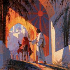 Jesus Enters Jerusalem – Symbolist · Square no. 6