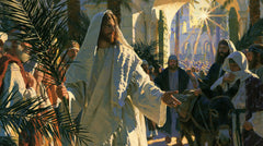 Jesus Enters Jerusalem – Symbolist · Landscape no. 11