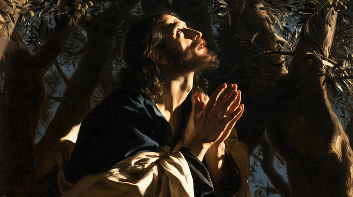 Jesus in Gethsemane — Breath upon the Lips