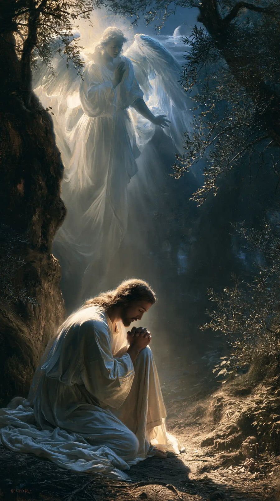 Jesus in Gethsemane — The Descent into the Pearly Garden