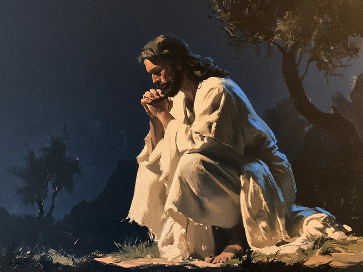 Jesus in Gethsemane - Contemporary Minimalism · Landscape n° 2