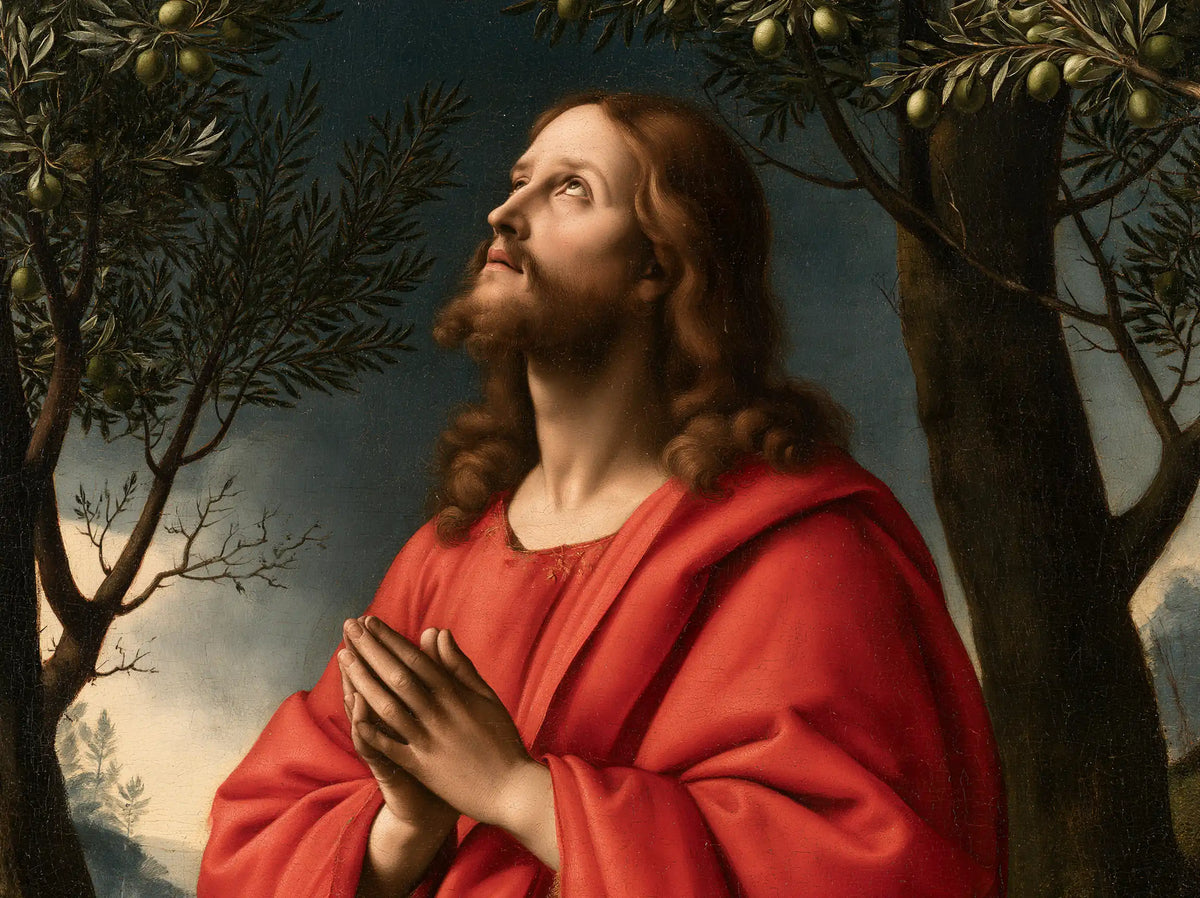 Jesus in Gethsemane - Florentine Renaissance · Landscape n° 5