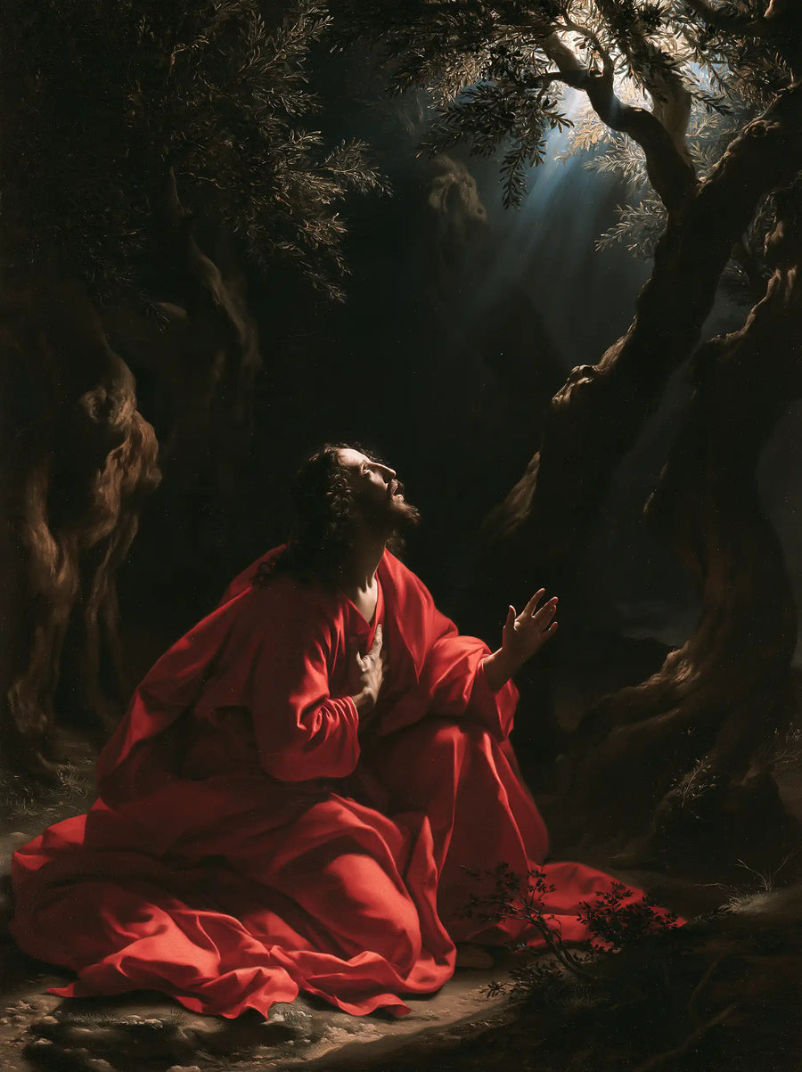 Jesus in Gethsemane - Theatrical Baroque · Portrait n° 16