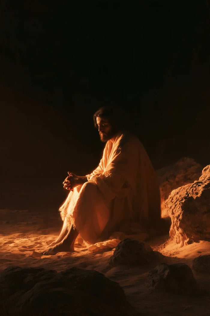 Jesus in the Desert — The Halt in the Amber Circle