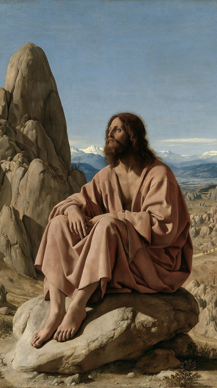 Jesus in the Desert - Florentine Renaissance · Portrait n° 20
