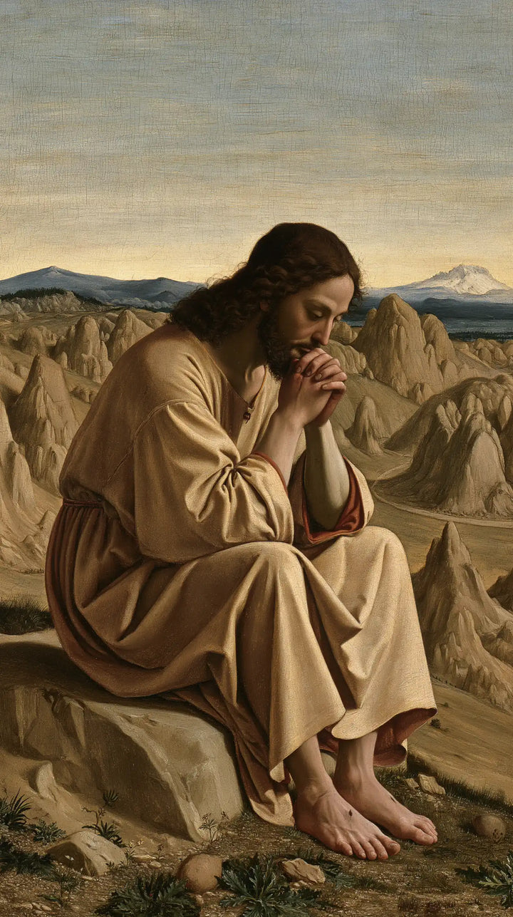 Jesus in the Desert - Florentine Renaissance · Portrait n° 27