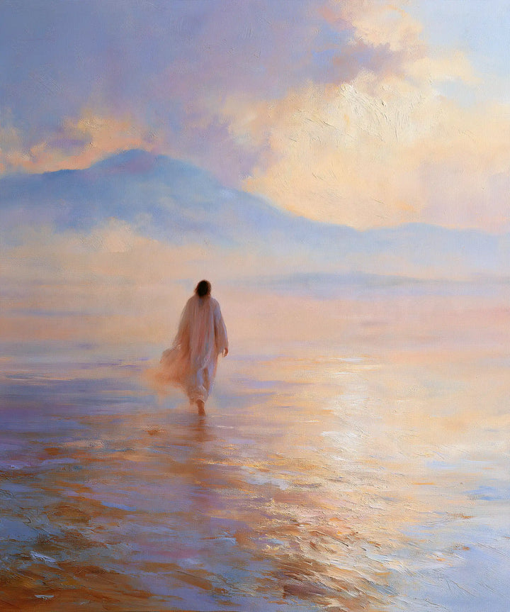 Jesus in the Desert — The Distant Step in the Colours of Silence