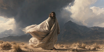 Jesus in the Desert - The Inner Struggle · Landscape n° 18