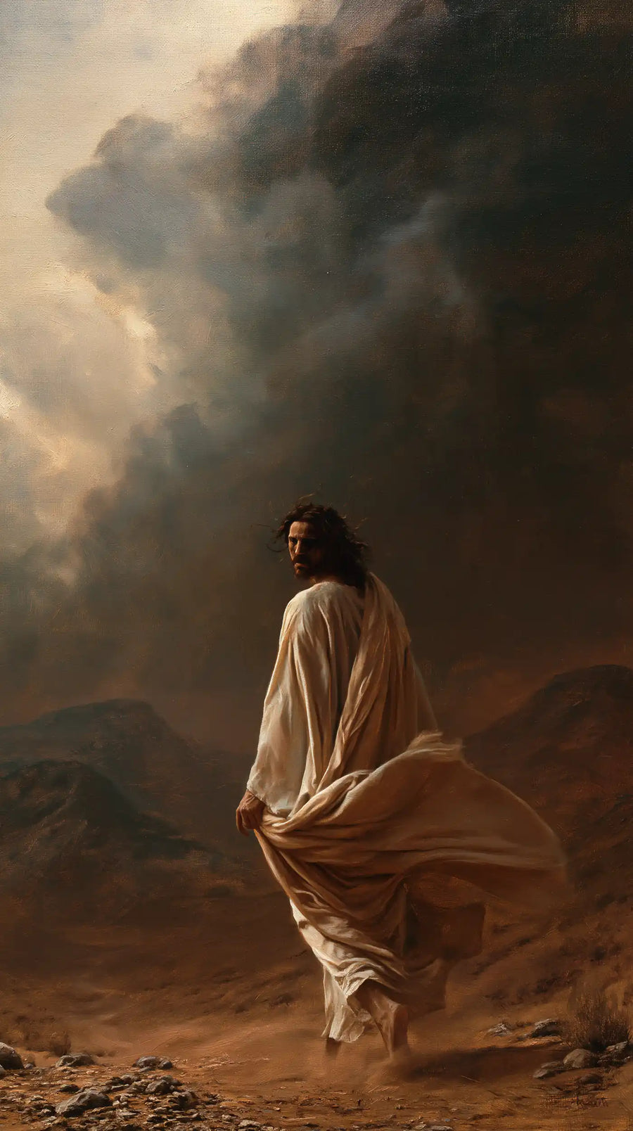 Jesus in the Desert - The Inner Struggle · Portrait n° 1