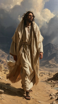 Jesus in the Desert — Toward the Opening in the Heights