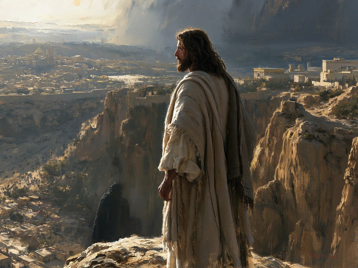 Jesus in the Desert — Silence between the High Ramparts