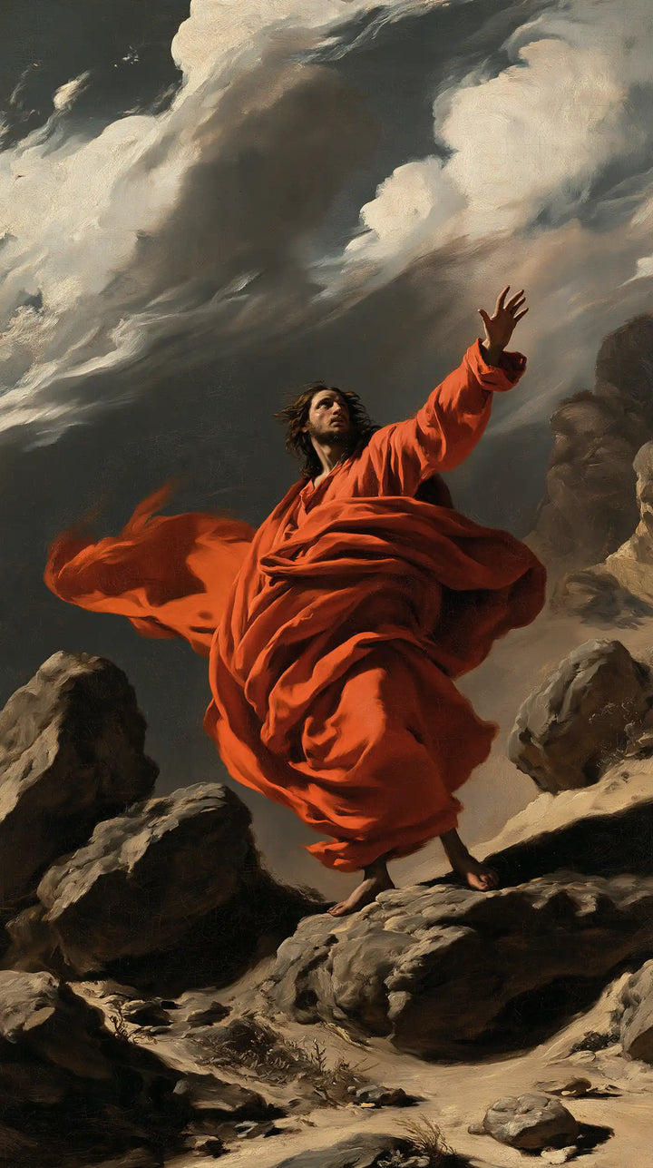 Jesus in the Desert - Theatrical Baroque · Portrait n° 17