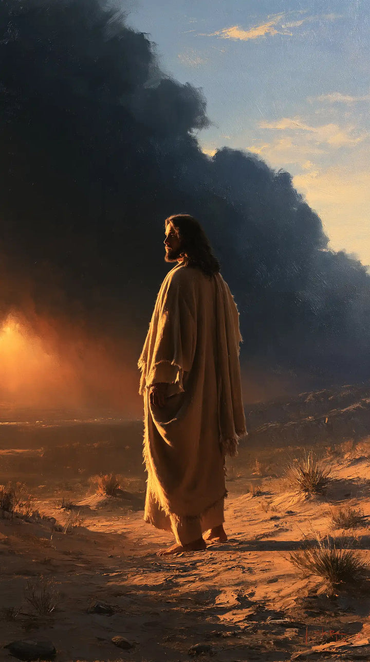 Jesus in the Desert — The Amber Profile before the Low Glow