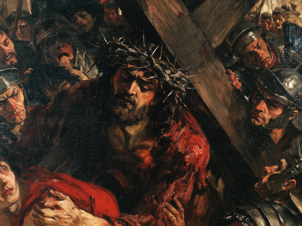 Le stazioni della Via Crucis - Espressionista · Paesaggio n° 10 - Arte cristiana