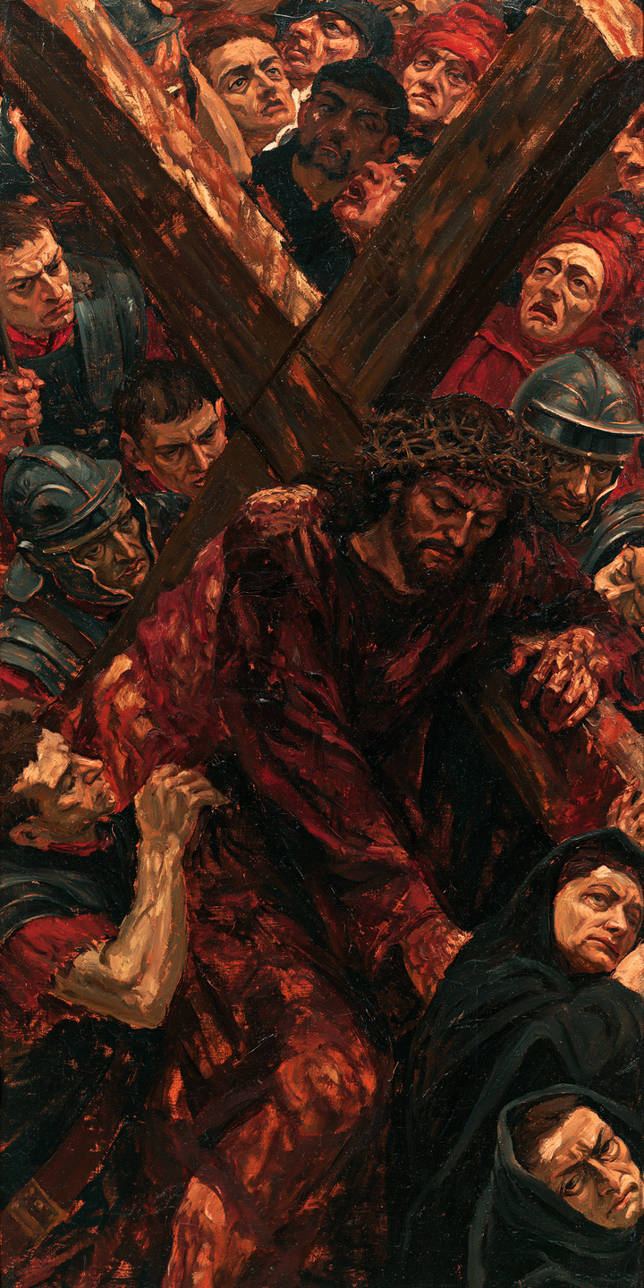 Le stazioni della Via Crucis - Espressionista · Ritratto n° 1