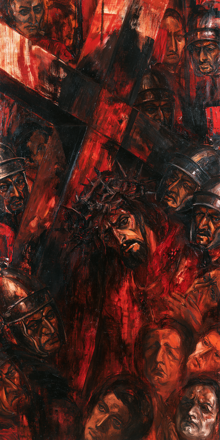 Le stazioni della Via Crucis - Espressionista · Ritratto n° 3