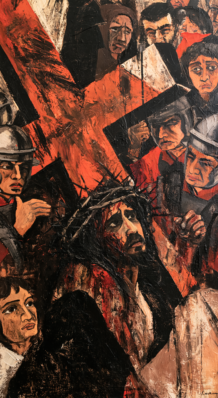 Le stazioni della Via Crucis - Espressionista · Ritratto n° 4