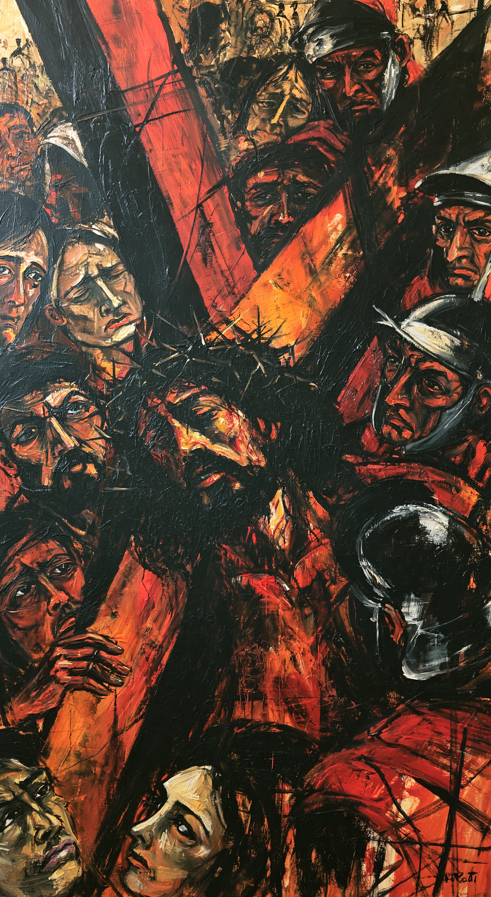 Le stazioni della Via Crucis - Espressionista · Ritratto n° 7 - Arte cristiana