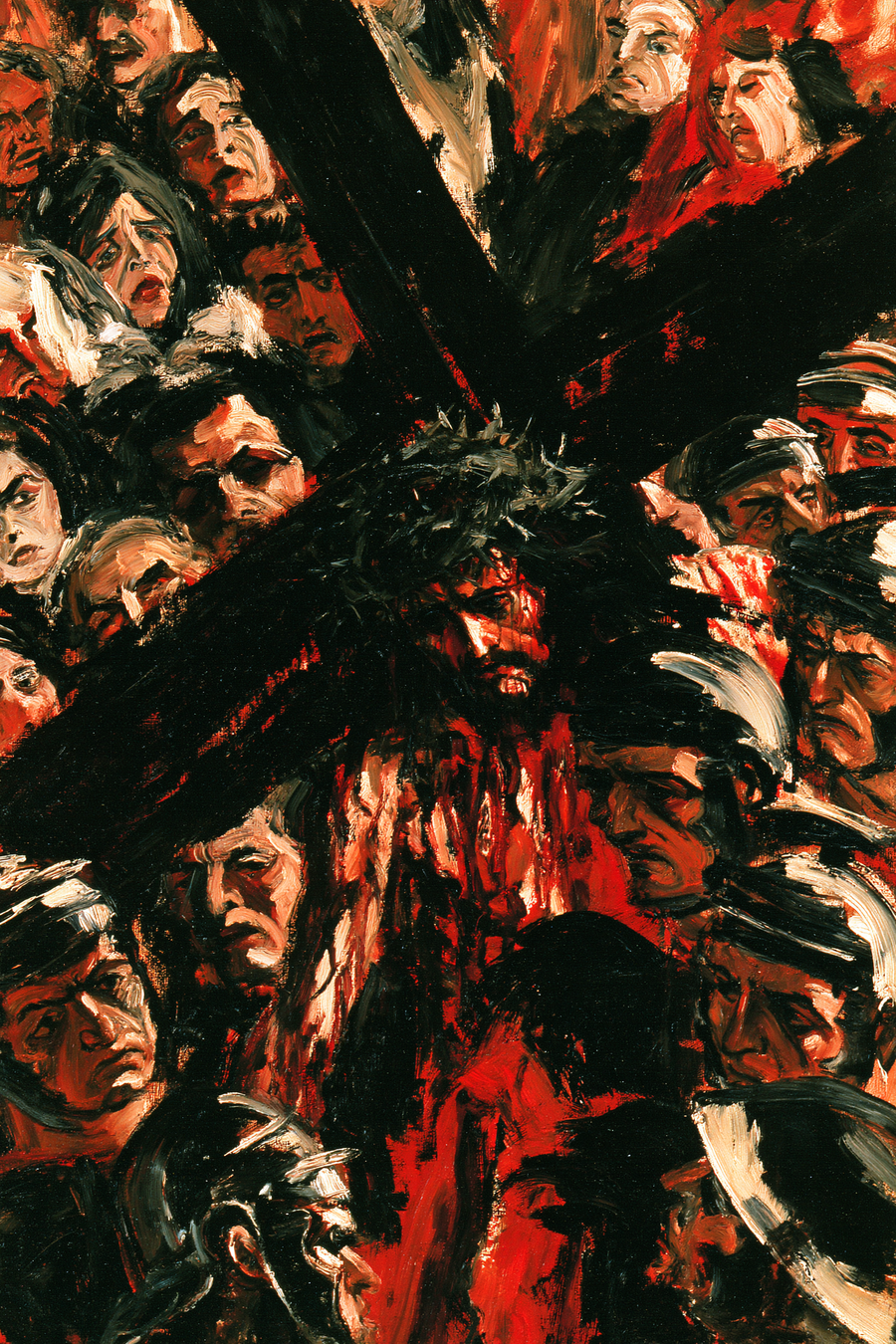 Le stazioni della Via Crucis - Espressionista · Ritratto n° 9