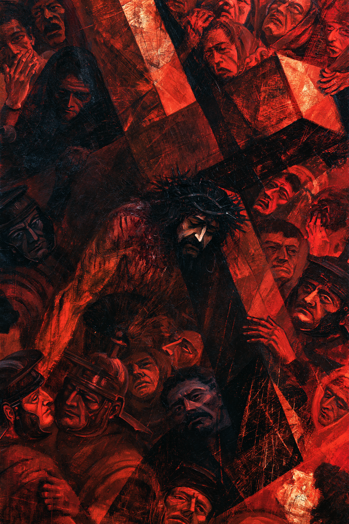 Le stazioni della Via Crucis - Espressionista · Ritratto n° 10
