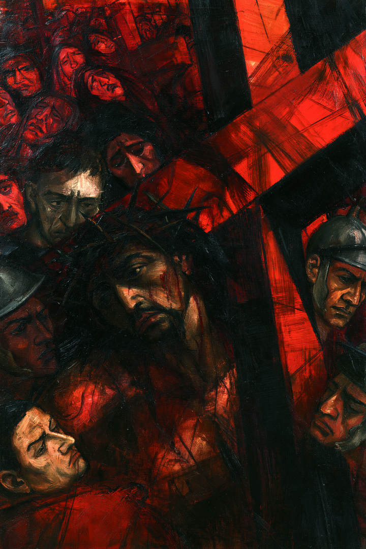 Le stazioni della Via Crucis - Espressionista · Ritratto n° 11