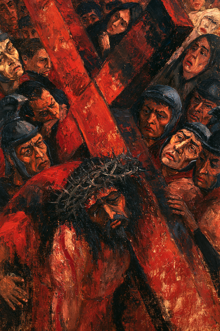 Le stazioni della Via Crucis - Espressionista · Ritratto n° 12