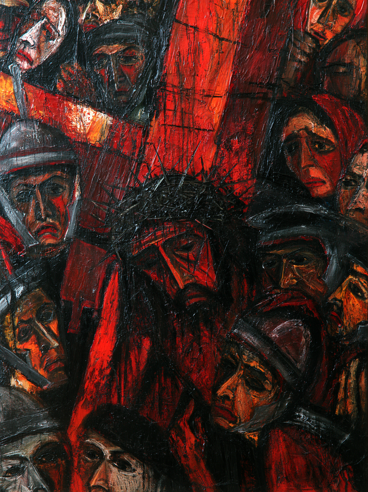 Le stazioni della Via Crucis - Espressionista · Ritratto n° 13