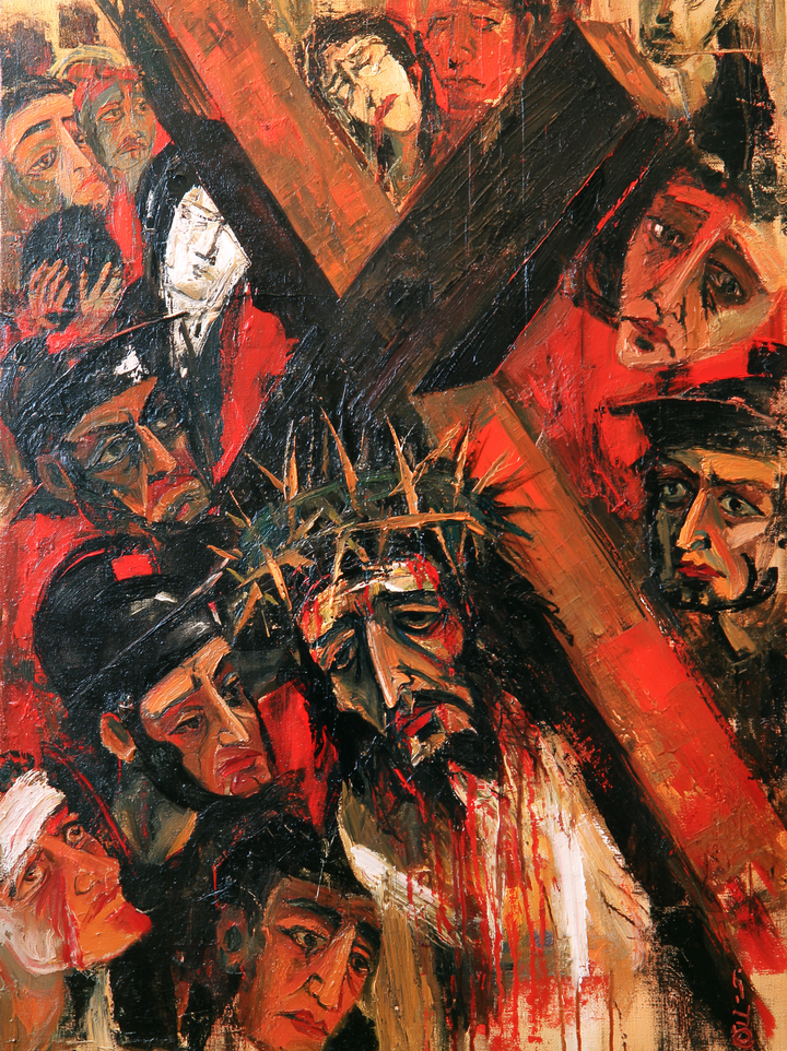 Le stazioni della Via Crucis - Espressionista · Ritratto n° 14