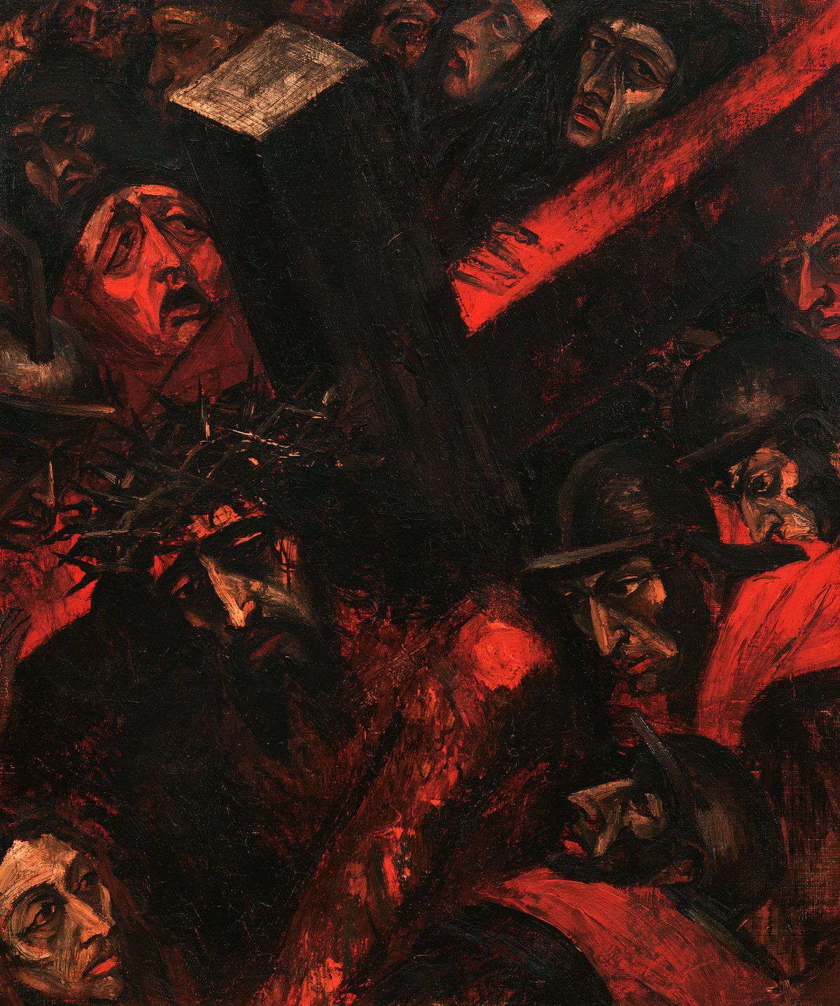 Le stazioni della Via Crucis - Espressionista · Ritratto n° 18