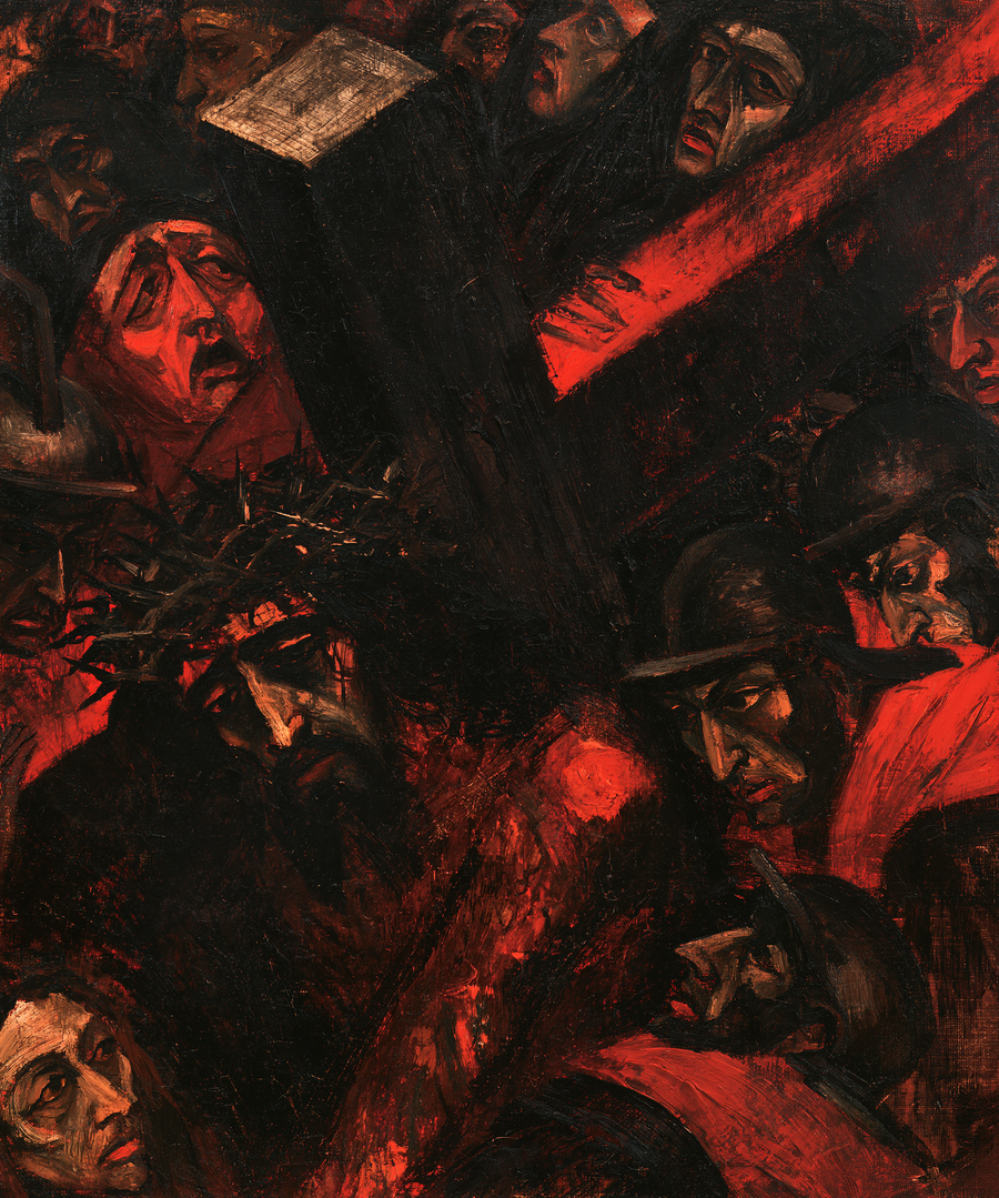 Le stazioni della Via Crucis - Espressionista · Ritratto n° 18