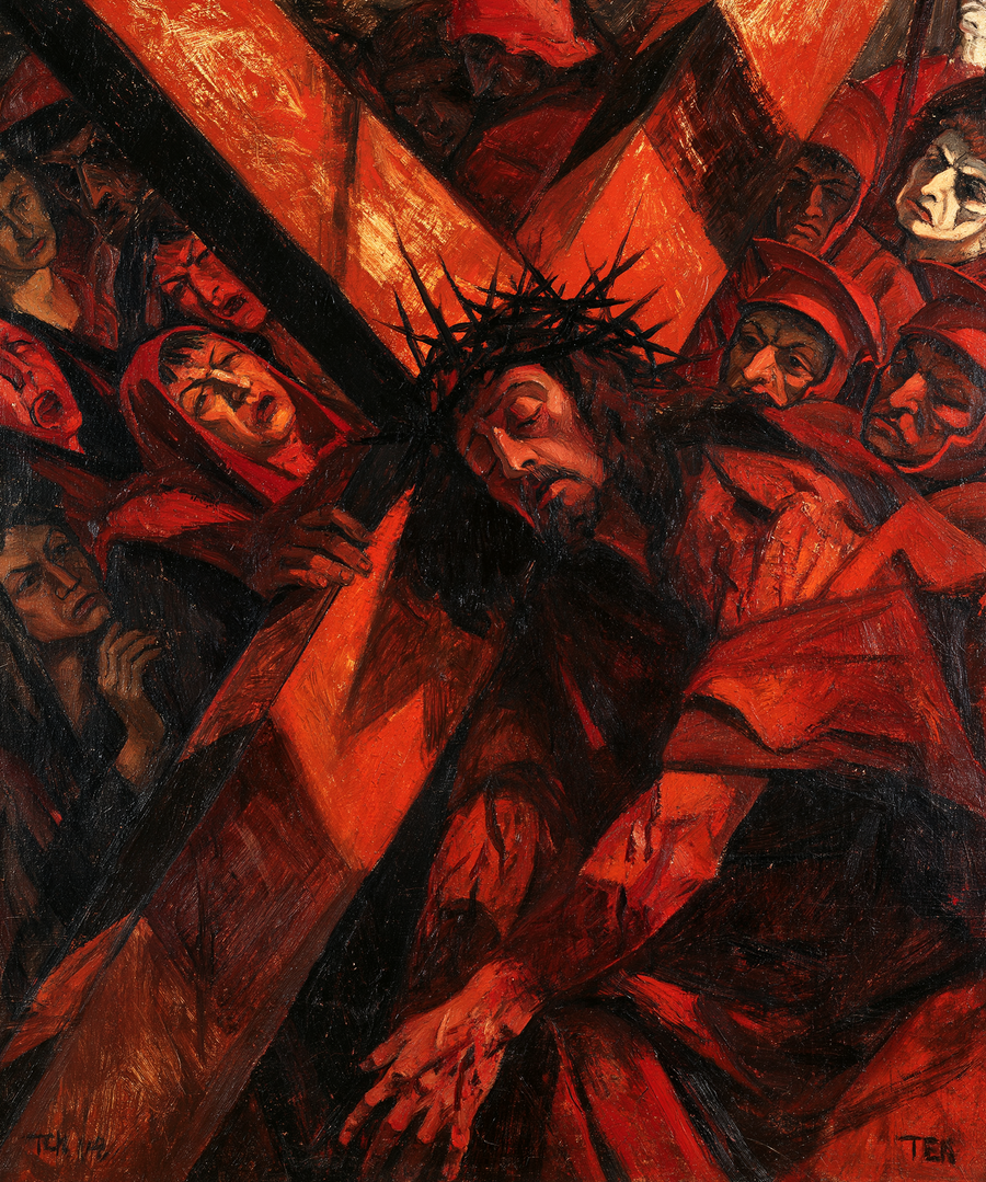 Le stazioni della Via Crucis - Espressionista · Ritratto n° 19