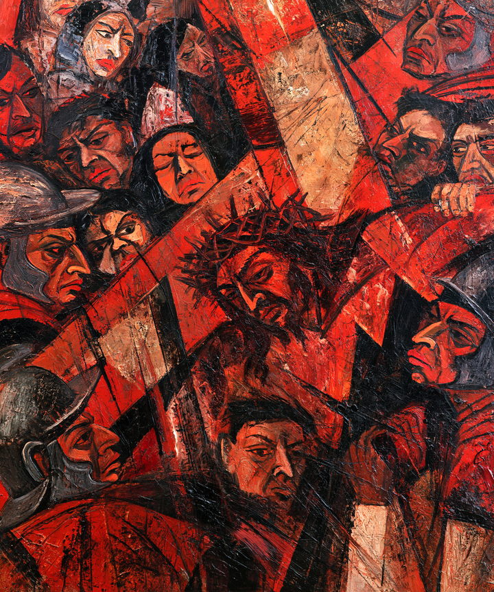 Le stazioni della Via Crucis - Espressionista · Ritratto n° 20