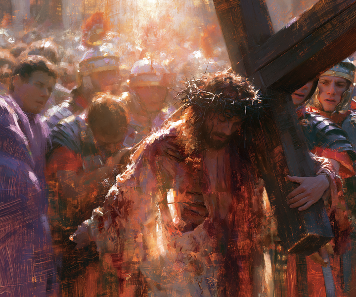 Le stazioni della Via Crucis - Impressionista · Paesaggio n° 3
