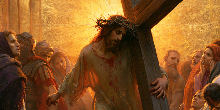 Le stazioni della Via Crucis - Sacro d'Oro · Paesaggio n° 13