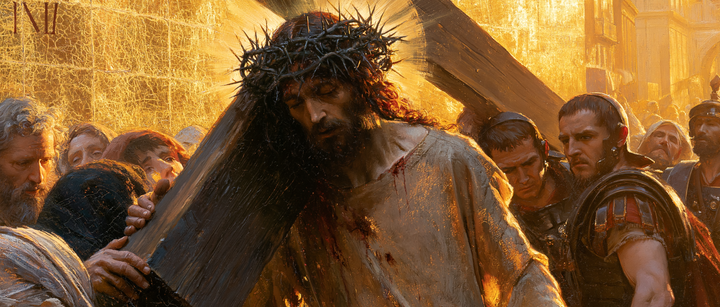 Le stazioni della Via Crucis - Sacro d'Oro · Paesaggio n° 15