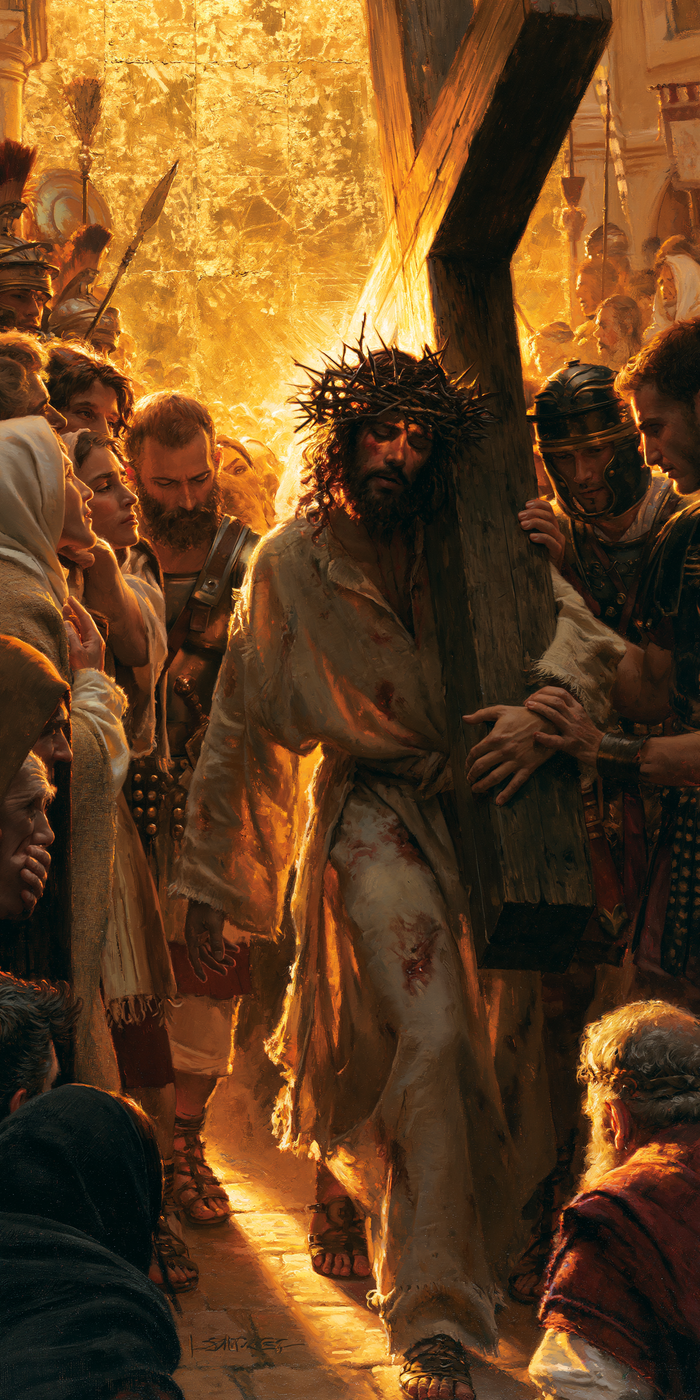 Le stazioni della Via Crucis - Sacro d'Oro · Ritratto n° 1