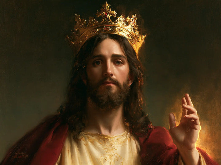 Jesus the King - Close Royal Portrait · Landscape n° 6