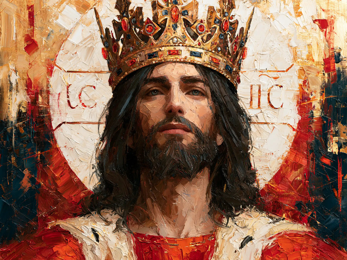 Jesus the King - Expressionist · Landscape n° 4