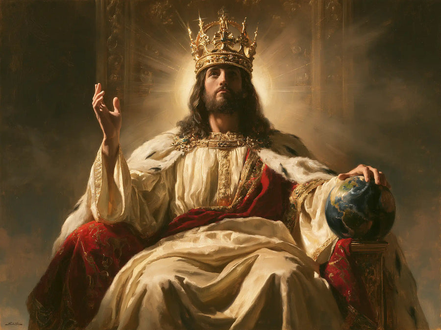 Jesus the King - The Globe of the World · Landscape n° 3