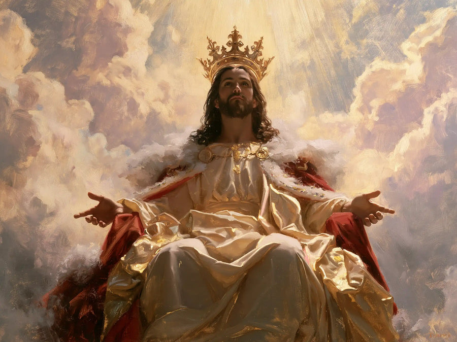 Jesus the King - Impressionist · Landscape n° 4