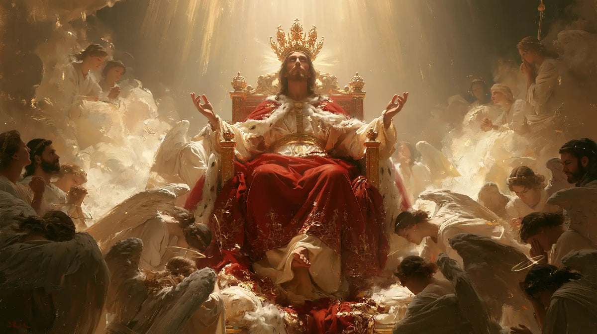 Jesus the King - Jesus the King with Angels · Landscape n° 7