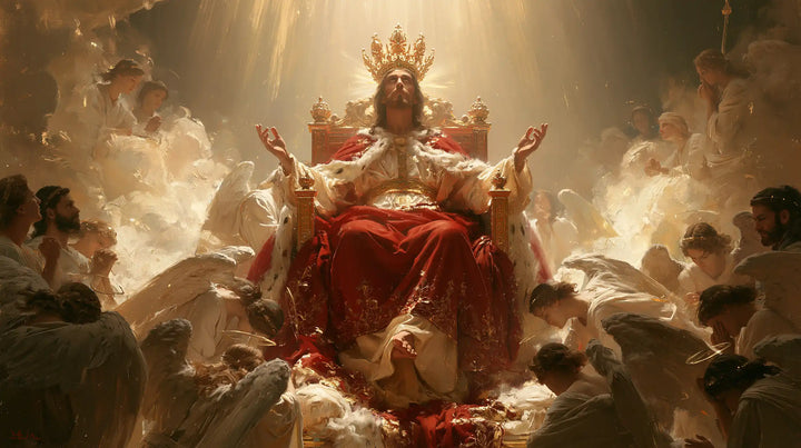 Jesus the King - Jesus the King with Angels · Landscape n° 7